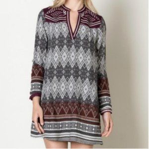 THML Tribal Print Embroidered Dress S